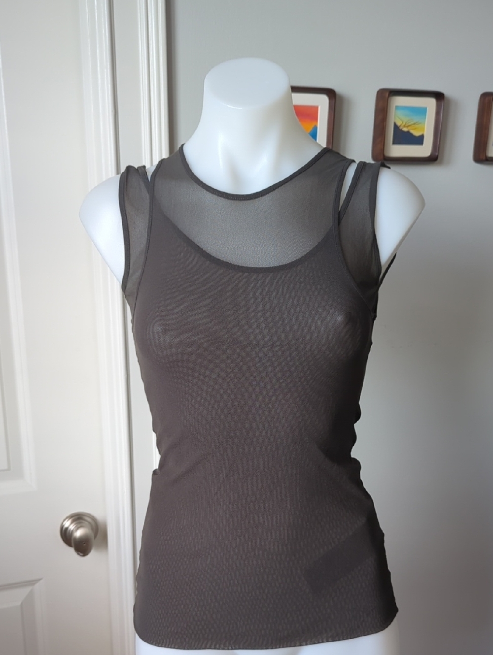 EUC- MaxMara Leisure Tempo Tank- Sz Small